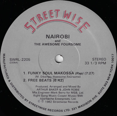 Nairobi And Awesome Foursome / Nairobi : Funky Soul Makossa (12