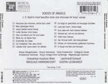 Load image into Gallery viewer, Harnoncourt*, Leonhardt* : Voices of Angels: J.S. Bach&#39;s Most Beautiful Arias And Choruses For Boys&#39; Voices (CD, Club)