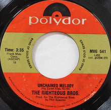 Load image into Gallery viewer, The Righteous Bros.* : Unchained Melody (7&quot;, RE)