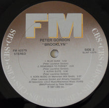 Load image into Gallery viewer, Peter Gordon : Brooklyn (LP, Album)