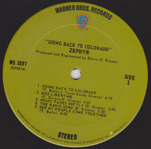 Load image into Gallery viewer, Zephyr (2) : Going Back To Colorado (LP, Album)