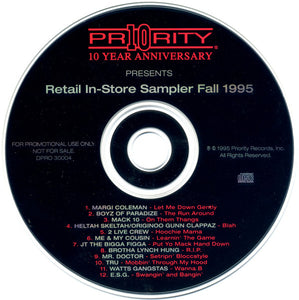 Various : Retail In-Store Sampler Fall 1995 (CD, Promo)