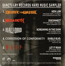 Load image into Gallery viewer, Various : Sanctuary Records Hard Music Sampler (CD, Smplr, Car)