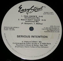Load image into Gallery viewer, Serious Intention : You Don&#39;t Know (12&quot;, Promo)