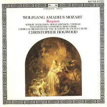 Load image into Gallery viewer, Wolfgang Amadeus Mozart / Kirkby* • Watkinson* • Rolfe-Johnson* • Thomas*, Westminster Cathedral Boys Choir* • Chorus* &amp; Orchestra Of The Academy Of Ancient Music*, Christopher Hogwood : Requiem (CD, Album)