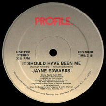 Load image into Gallery viewer, Jayne Edwards : Determination / It Should Have Been Me (12&quot;)