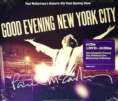 Paul McCartney : Good Evening New York City (2xCD, Album, Liv + DVD, Con)