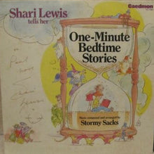 Load image into Gallery viewer, Shari Lewis Music Composed and Arranged By Stormy Sacks : One-Minute Bedtime Stories (LP, Album)