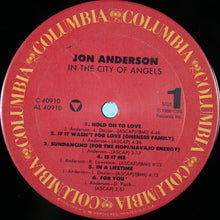 Load image into Gallery viewer, Jon Anderson : In The City Of Angels (LP, Album)