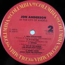 Load image into Gallery viewer, Jon Anderson : In The City Of Angels (LP, Album)