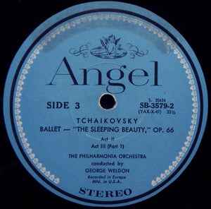 Tchaikovsky*, Philharmonia Orchestra, George Weldon : The Complete Sleeping Beauty Op. 66 (2xLP + Box)