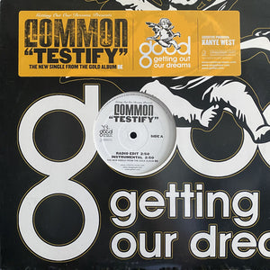 Common : Testify (12", Promo)