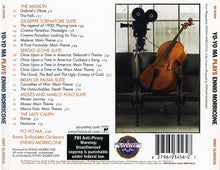 Load image into Gallery viewer, Yo-Yo Ma, Ennio Morricone : Yo-Yo Ma Plays Ennio Morricone (CD, Album)
