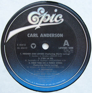 Carl Anderson : Carl Anderson (LP, Album)