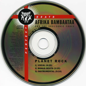 Afrika Bambaataa And The Soulsonic Force* : Planet Rock (CD, Maxi, RE)