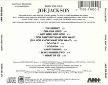 Load image into Gallery viewer, Joe Jackson : Body And Soul (CD, Album, RE)