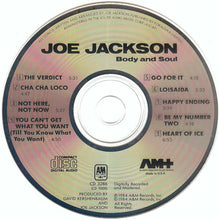 Load image into Gallery viewer, Joe Jackson : Body And Soul (CD, Album, RE)