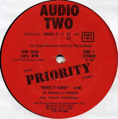 Audio Two : Make It Funky (12