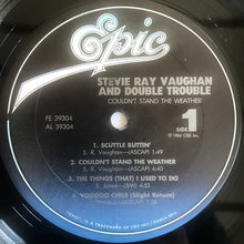 Load image into Gallery viewer, Stevie Ray Vaughan &amp; Double Trouble : Couldn&#39;t Stand The Weather (LP, Album, Pit)