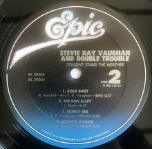Load image into Gallery viewer, Stevie Ray Vaughan &amp; Double Trouble : Couldn&#39;t Stand The Weather (LP, Album, Pit)