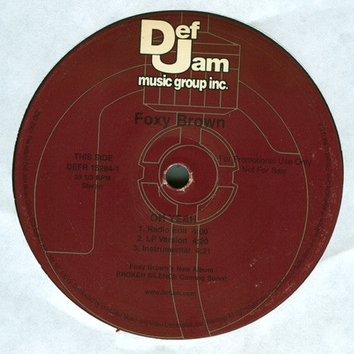 Foxy Brown : Oh Yeah (12