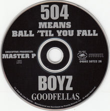 Load image into Gallery viewer, Master P Presents 504 Boyz : Goodfellas (CD, Album)