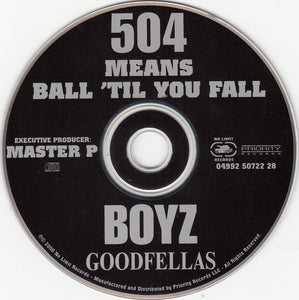 Master P Presents 504 Boyz : Goodfellas (CD, Album)