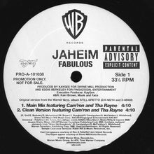 Load image into Gallery viewer, Jaheim : Fabulous (12&quot;, Promo)