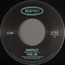 Load image into Gallery viewer, Pearl Jam / The Frogs : Immortality / Rearviewmirror (7&quot;)
