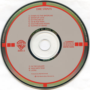 Dire Straits : Dire Straits (CD, Album, RE, Tar)