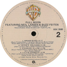 Load image into Gallery viewer, Full Moon (5) Featuring Neil Larsen &amp; Buzz Feiten* : Full Moon (LP, Album, Win)
