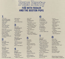 Load image into Gallery viewer, Fiedler* And The Boston Pops* : Pops Party, Fun With Fiedler And The Boston Pops (8xLP, Comp + Box)