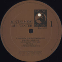 Load image into Gallery viewer, Paul Winter (2) : Wintersong (Tomorrow Is My Dancing Day) (LP, Album)