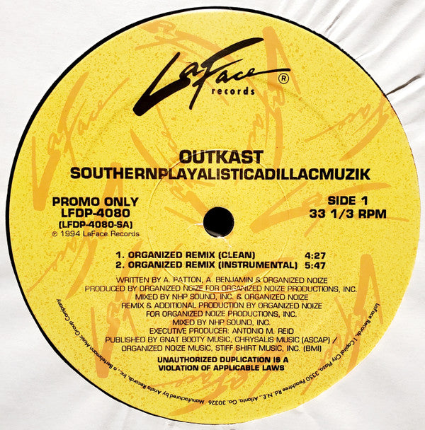 OutKast : Southernplayalisticadillacmuzik (12