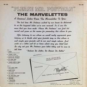 The Marvelettes : Please Mr. Postman (LP, Album, Mono, RP)