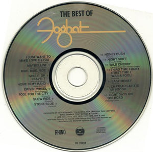 Foghat : The Best Of Foghat (CD, Comp)