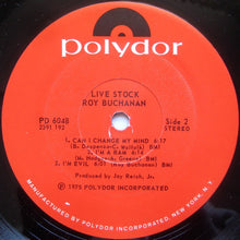 Load image into Gallery viewer, Roy Buchanan : Live Stock (LP, Album)