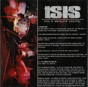 Buy Isis (6) : The Mosquito Control EP (CD, EP, RE) Online for a