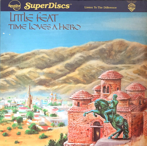 Little Feat : Time Loves A Hero (LP, Album, RE, RM, Hal)