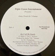 Load image into Gallery viewer, Jonny Postal, C-Gunna (2) : Bet Y&#39;all We Family / Celebrate Brooknam Day (12&quot;, Single, Promo)