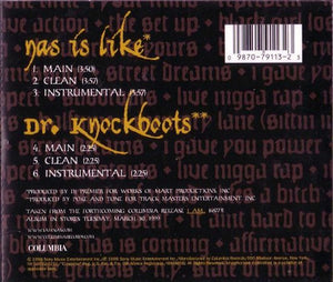 Nas : Nas Is Like / Dr. Knockboots (CD, Maxi)