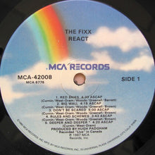 Load image into Gallery viewer, The Fixx : React (LP, Album)