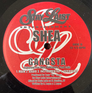 Shea (11) : Poppin' Bottles / Gangsta (12", Single, Promo)