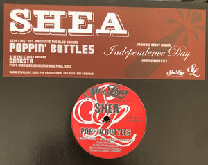 Shea (11) : Poppin' Bottles / Gangsta (12", Single, Promo)