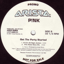 Load image into Gallery viewer, P!NK : Get The Party Started (12&quot;, Promo)