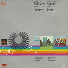 Load image into Gallery viewer, Various : Games Of The XXI Olympiad - Montréal 1976 (Original Soundtrack) (LP)