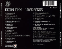 Load image into Gallery viewer, Elton John : Love Songs (CD, Comp)