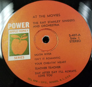 The Ray Stanley Singers And Orchestra : At The Movies (LP)