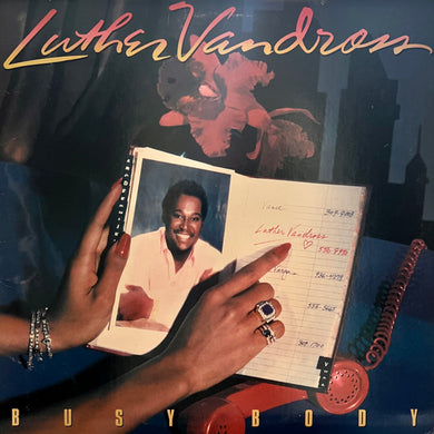 Luther Vandross : Busy Body (LP, Album, Pit)