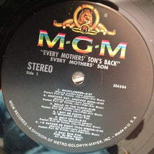 Load image into Gallery viewer, Every Mothers' Son : Every Mothers' Son's Back (LP, Album, MGM)